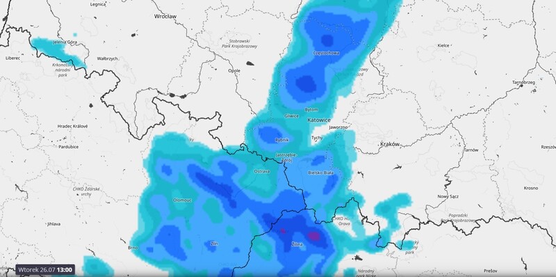 Gwałtowne załamanie pogody! IMGW ostrzega przed burzami!