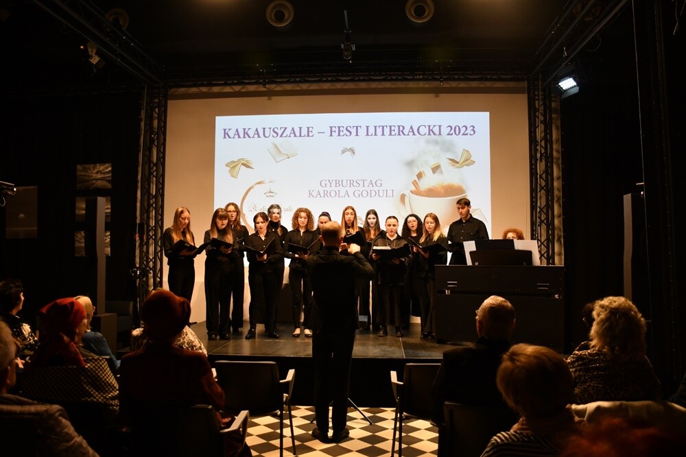 Gyburstag Karola Goduli - ostatnie wydarzenie w ramach Festu Literackiego "Kakauszale". fot. Jacek Knapik