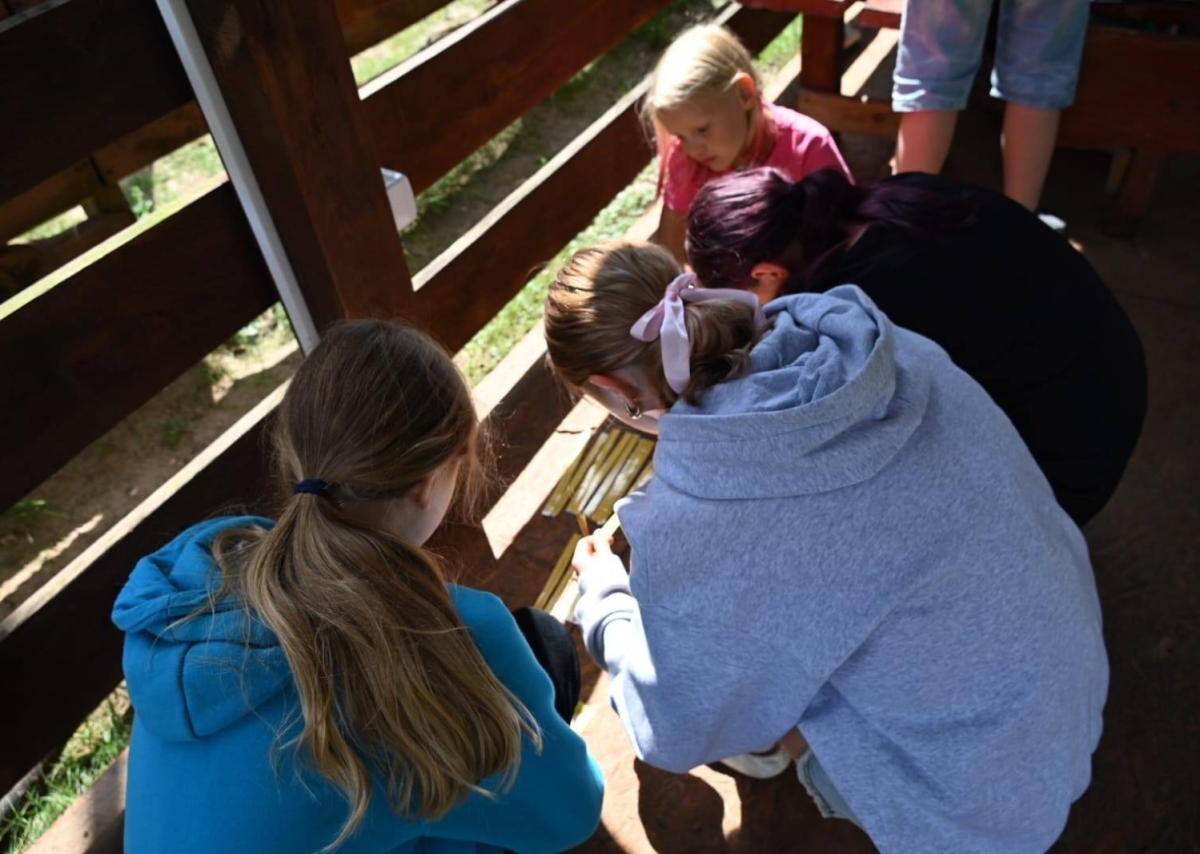 Michał Pierończyk z wizytą na obozie ZHP w Kuźnicy / fot. Michał Pierończyk FB