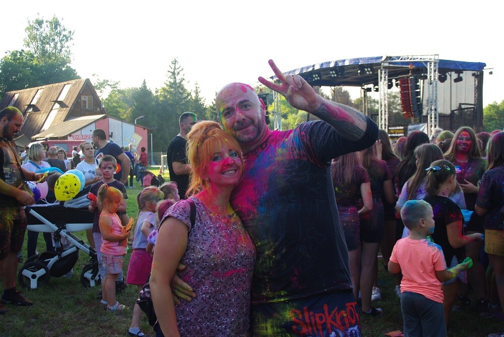 Eksplozja barw w Rudzie Śląskiej, czyli Holi Święto Kolorów 2021!