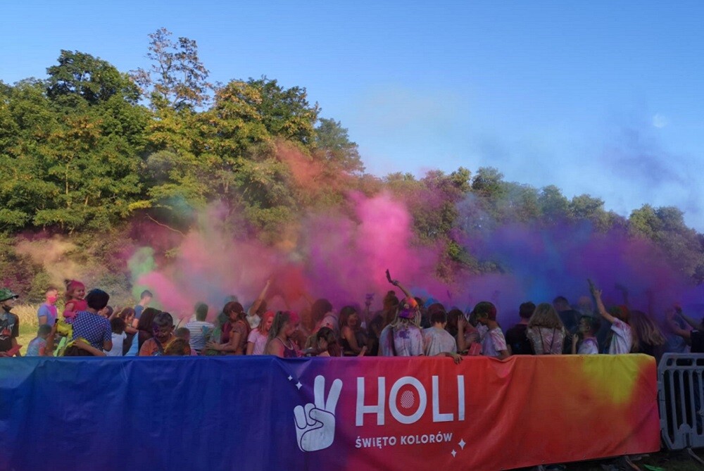 Eksplozja barw w Rudzie Śląskiej, czyli Holi Święto Kolorów 2021!