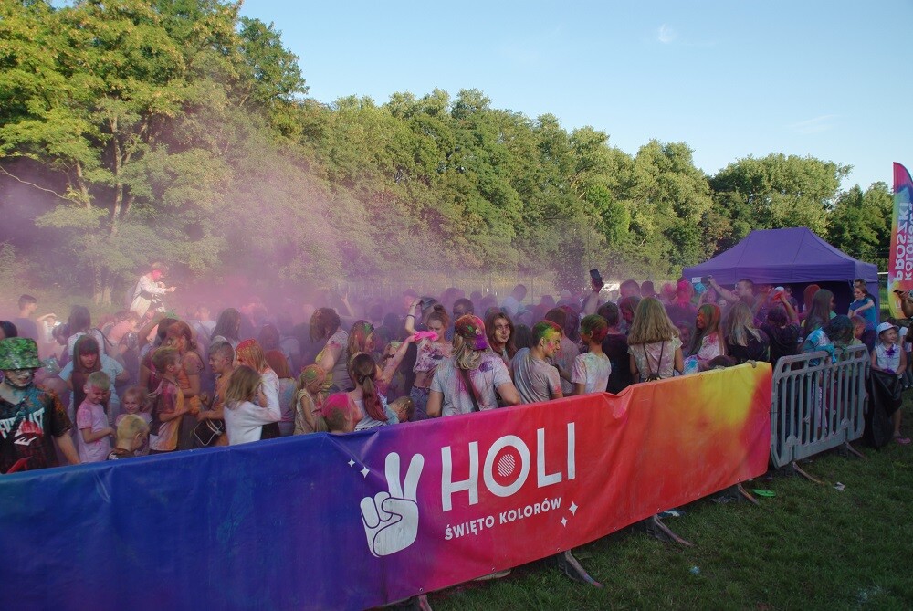 Eksplozja barw w Rudzie Śląskiej, czyli Holi Święto Kolorów 2021!