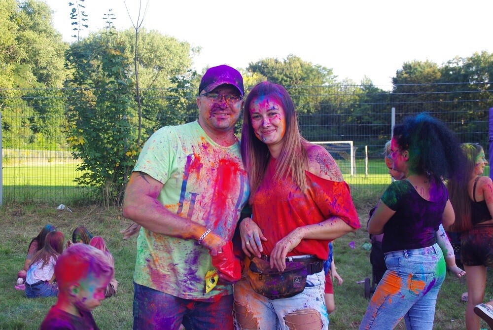 Eksplozja barw w Rudzie Śląskiej, czyli Holi Święto Kolorów 2021!