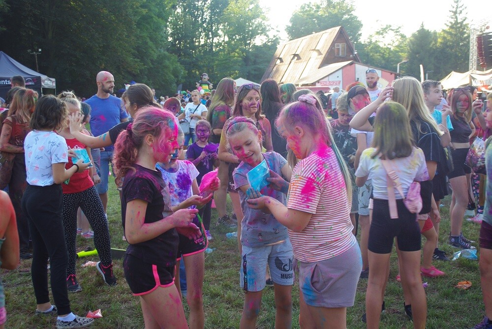 Eksplozja barw w Rudzie Śląskiej, czyli Holi Święto Kolorów 2021!