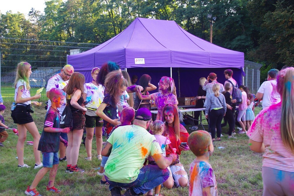 Eksplozja barw w Rudzie Śląskiej, czyli Holi Święto Kolorów 2021!