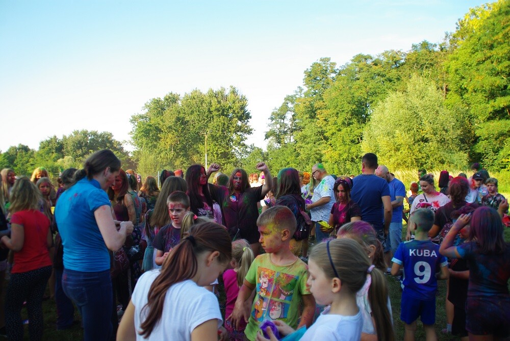 Eksplozja barw w Rudzie Śląskiej, czyli Holi Święto Kolorów 2021!