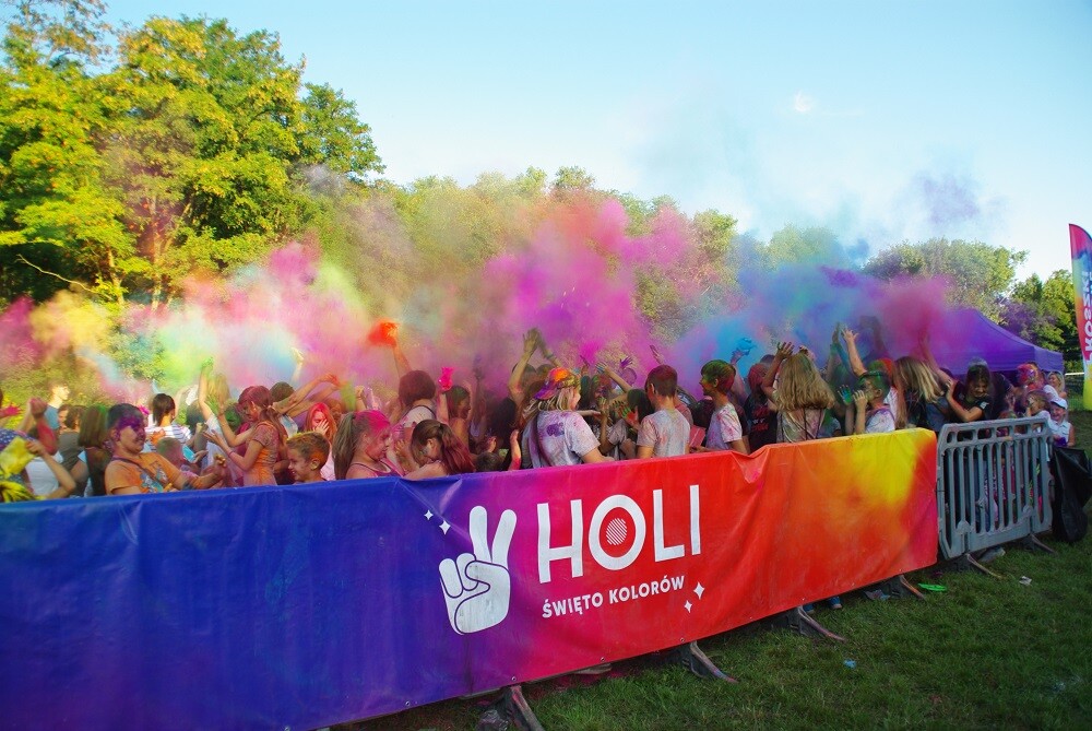 Eksplozja barw w Rudzie Śląskiej, czyli Holi Święto Kolorów 2021!
