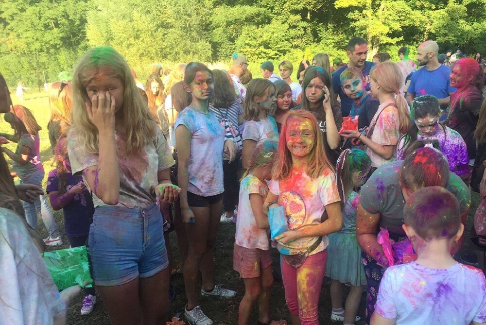 Eksplozja barw w Rudzie Śląskiej, czyli Holi Święto Kolorów 2021!