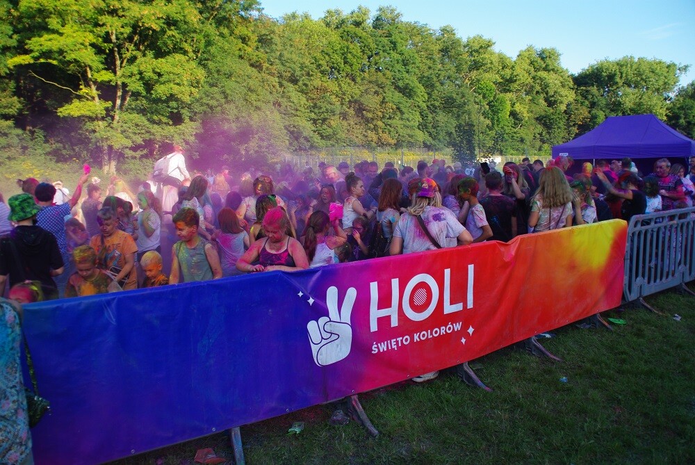Eksplozja barw w Rudzie Śląskiej, czyli Holi Święto Kolorów 2021!