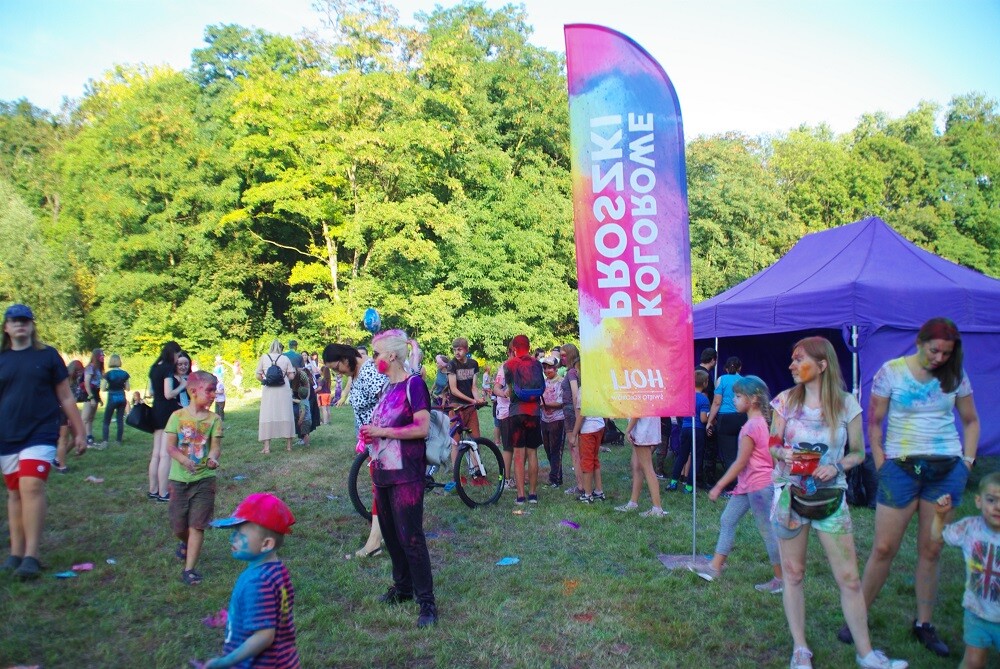 Eksplozja barw w Rudzie Śląskiej, czyli Holi Święto Kolorów 2021!