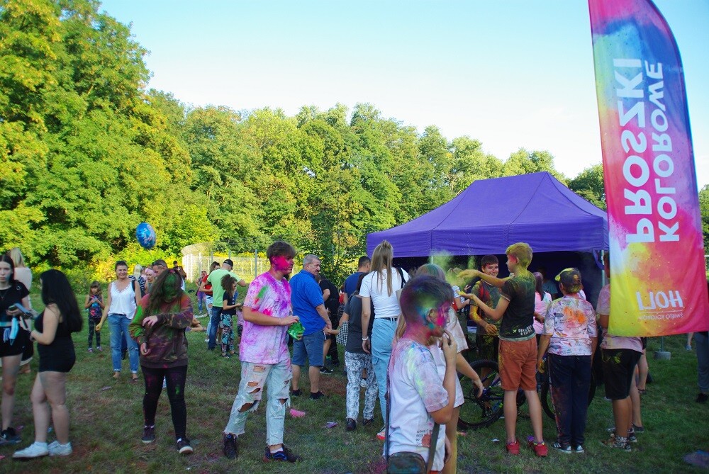 Eksplozja barw w Rudzie Śląskiej, czyli Holi Święto Kolorów 2021!
