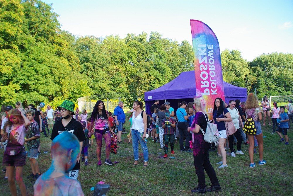 Eksplozja barw w Rudzie Śląskiej, czyli Holi Święto Kolorów 2021!