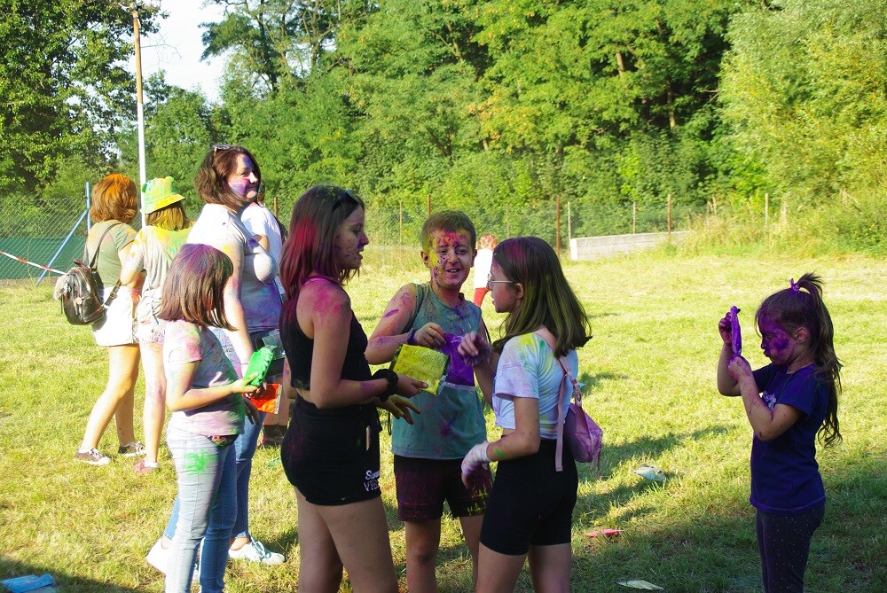 Eksplozja barw w Rudzie Śląskiej, czyli Holi Święto Kolorów 2021!