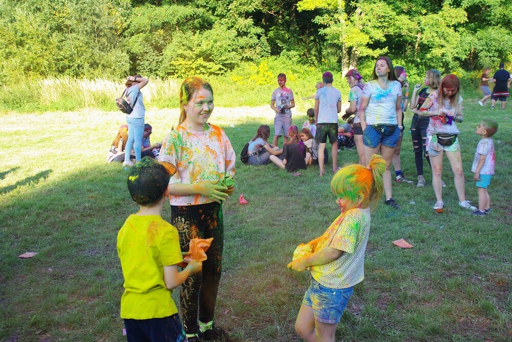 Eksplozja barw w Rudzie Śląskiej, czyli Holi Święto Kolorów 2021!