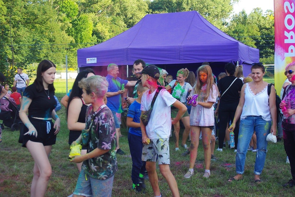 Eksplozja barw w Rudzie Śląskiej, czyli Holi Święto Kolorów 2021!