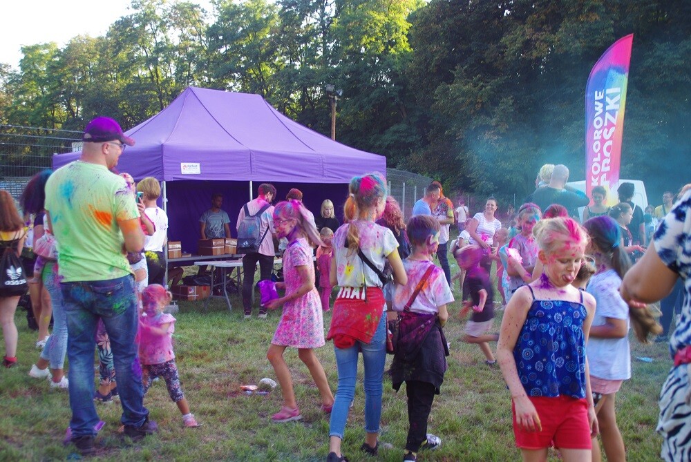Eksplozja barw w Rudzie Śląskiej, czyli Holi Święto Kolorów 2021!
