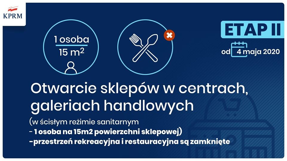 Premier poinformował waśnie, że mają zostać "poluzowane" obostrzenia w gospodarce. W dalszym ciągu będą obowiązywać jednak zasady sanitarne i reguły odstępu między ludźmi!
