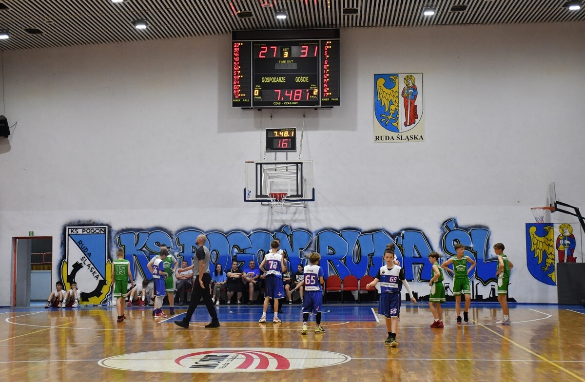 II Międzynarodowy Turniej Koszykówki U13M im. Andrzeja Pluty. / fot. Jacek Knapik