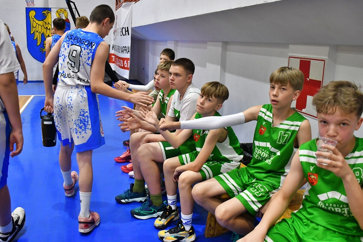 II Międzynarodowy Turniej Koszykówki U13M im. Andrzeja Pluty. / fot. Jacek Knapik