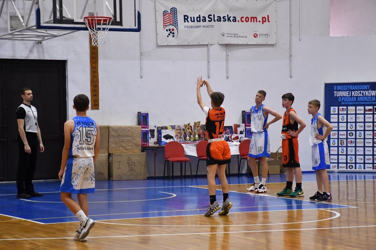 II Międzynarodowy Turniej Koszykówki U13M im. Andrzeja Pluty. / fot. Jacek Knapik