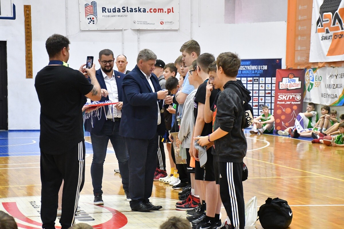 II Międzynarodowy Turniej Koszykówki U13M im. Andrzeja Pluty. / fot. Jacek Knapik