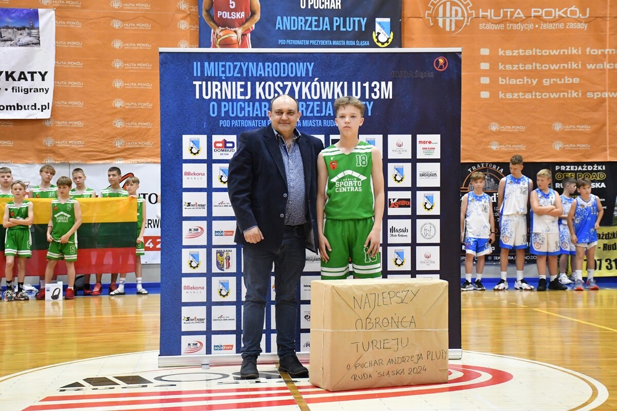 II Międzynarodowy Turniej Koszykówki U13M im. Andrzeja Pluty. / fot. Jacek Knapik