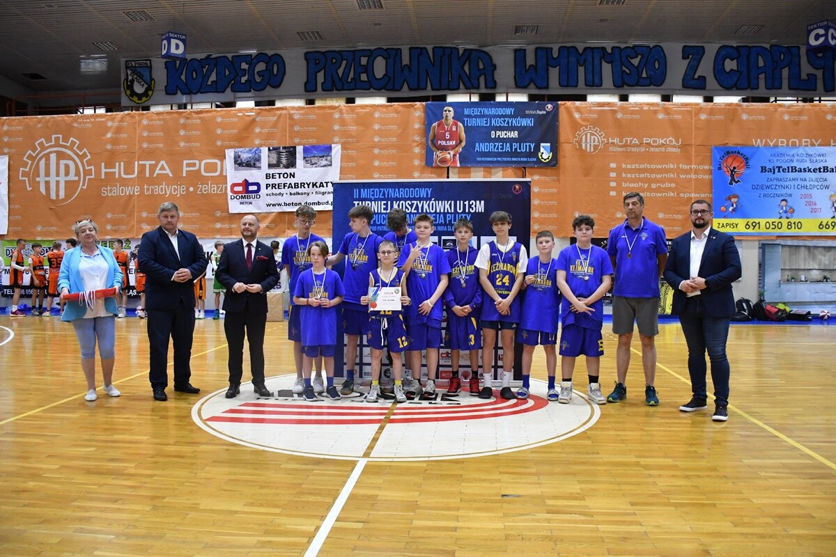 II Międzynarodowy Turniej Koszykówki U13M im. Andrzeja Pluty. / fot. Jacek Knapik