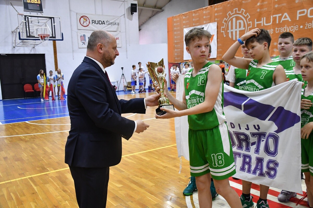 II Międzynarodowy Turniej Koszykówki U13M im. Andrzeja Pluty. / fot. Jacek Knapik