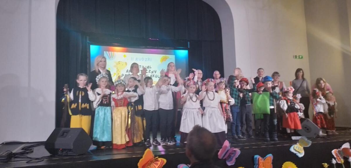 II Rudzki Festiwal Artystyczny Przedszkolaków "Ja jestem stąd", zorganizowany przez Miejskie Przedszkole nr 25 we współpracy z Młodzieżowym Domem Kultury w Rudzie Śląskiej za nami