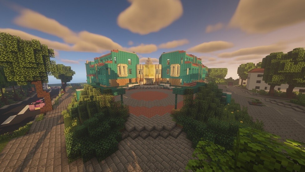 III Liceum Ogólnokształcące im. Jana Pawła II w Rudzie Śląskiej- Kochłowicach zostało odtworzone w Minecrafcie! To nie tylko świetny pomysł na promocję szkoły, ale i pokaz umiejętności tutejszych uczniów.