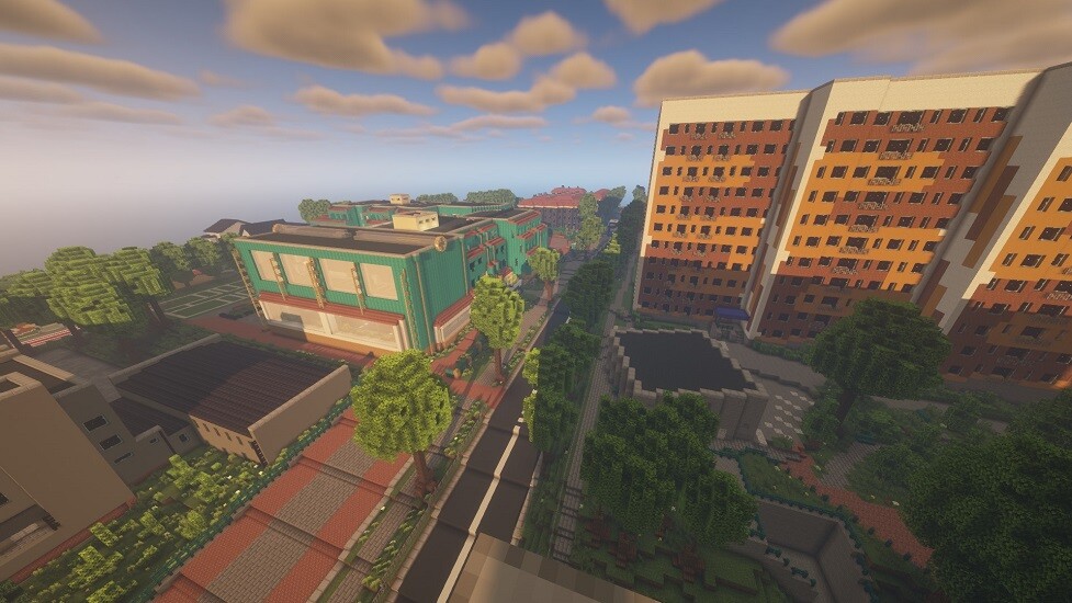 III Liceum Ogólnokształcące im. Jana Pawła II w Rudzie Śląskiej- Kochłowicach zostało odtworzone w Minecrafcie! To nie tylko świetny pomysł na promocję szkoły, ale i pokaz umiejętności tutejszych uczniów.