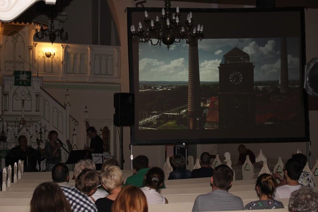 Hans Ulrich Graf Schaffgotsch, prawnuk Joanny Gryczik oraz Andrzej Klamt, reżyser filmu o rodzie Schaffgotschów byli gośćmi honorowymi Industriady na Ficinusie.