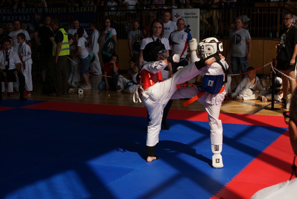 W hali MOSIR odbył się wczoraj IV Puchar Śląska Dzieci i Młodzieży Karate Kyokushin.