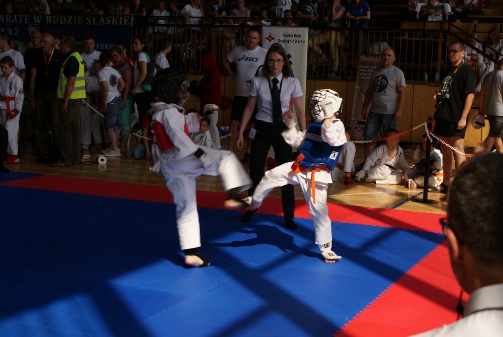 W hali MOSIR odbył się wczoraj IV Puchar Śląska Dzieci i Młodzieży Karate Kyokushin.