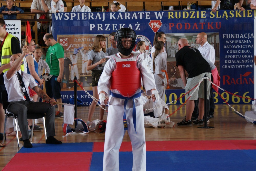 W hali MOSIR odbył się wczoraj IV Puchar Śląska Dzieci i Młodzieży Karate Kyokushin.