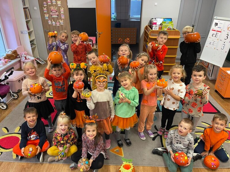 Jesień w Miejskim Przedszkolu nr 32 w Rudzie Śląskiej. Dzieciaki nie mogą się nudzić!