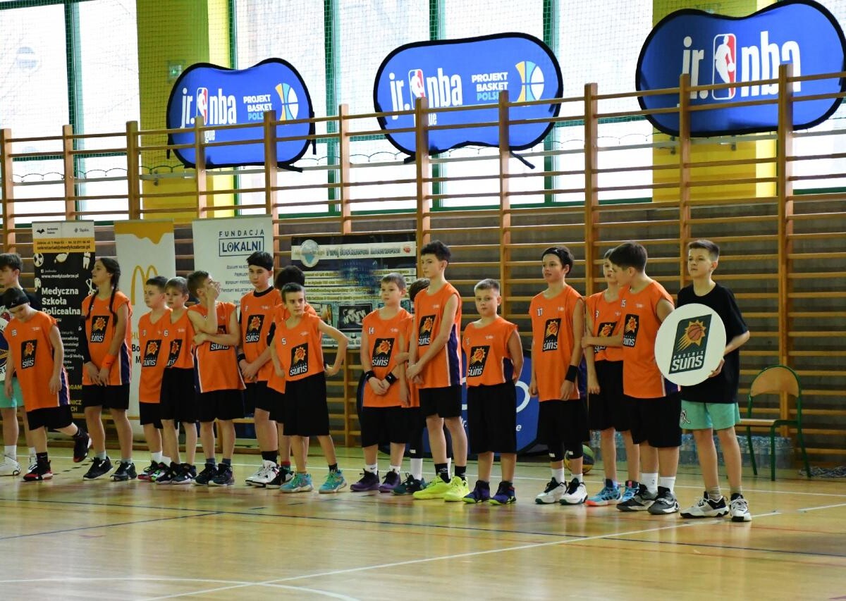 Wczoraj, 20 stycznia w sali gimnastycznej Szkoły Podstawowej nr 14 w Rudzie Śląskiej odbyła się druga edycja Jr. NBA Projekt Basket League.