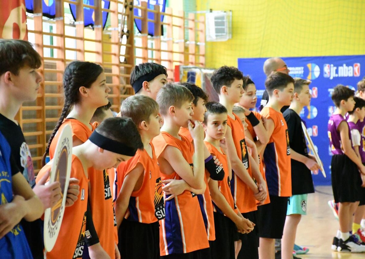 Wczoraj, 20 stycznia w sali gimnastycznej Szkoły Podstawowej nr 14 w Rudzie Śląskiej odbyła się druga edycja Jr. NBA Projekt Basket League.