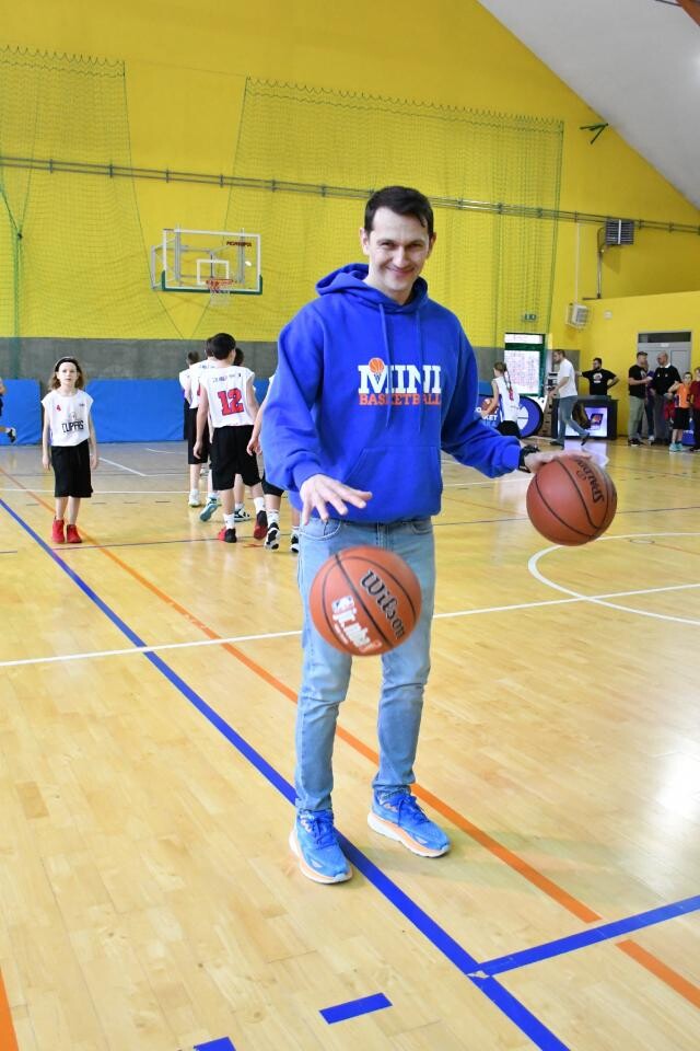 Wczoraj, 20 stycznia w sali gimnastycznej Szkoły Podstawowej nr 14 w Rudzie Śląskiej odbyła się druga edycja Jr. NBA Projekt Basket League / fot. Jacek Knapik