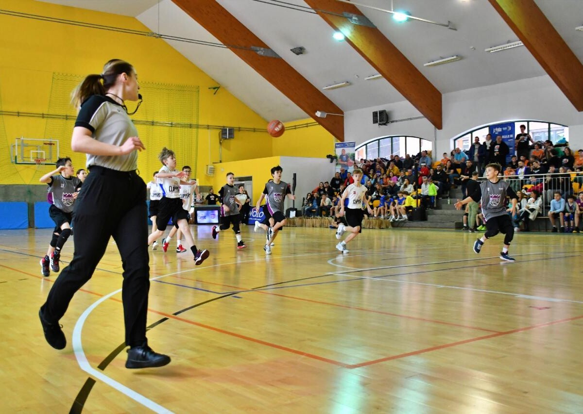 Wczoraj, 20 stycznia w sali gimnastycznej Szkoły Podstawowej nr 14 w Rudzie Śląskiej odbyła się druga edycja Jr. NBA Projekt Basket League / fot. Jacek Knapik