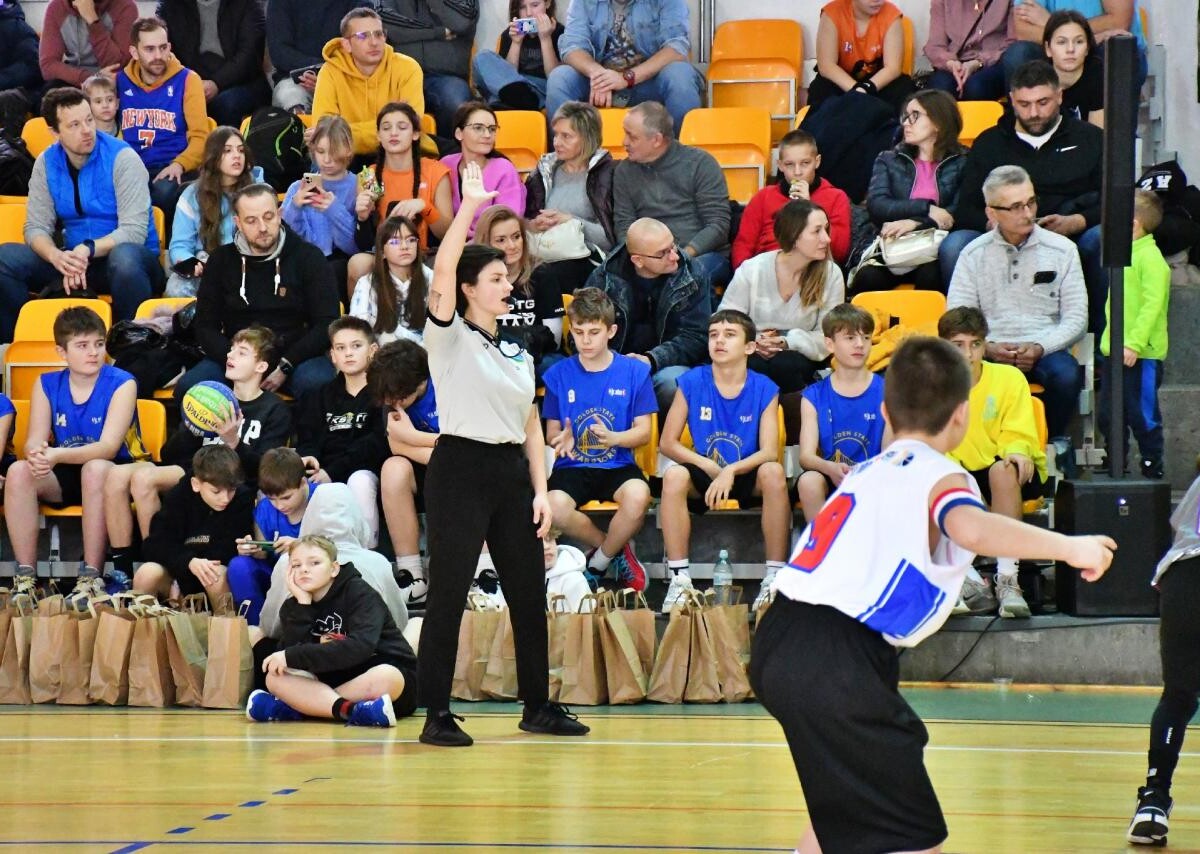 Wczoraj, 20 stycznia w sali gimnastycznej Szkoły Podstawowej nr 14 w Rudzie Śląskiej odbyła się druga edycja Jr. NBA Projekt Basket League / fot. Jacek Knapik