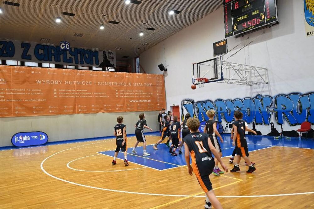 Jr. NBA Projekt Basket Polska znów w Rudzie Śląskiej/fot. FB Michał Pierończyk