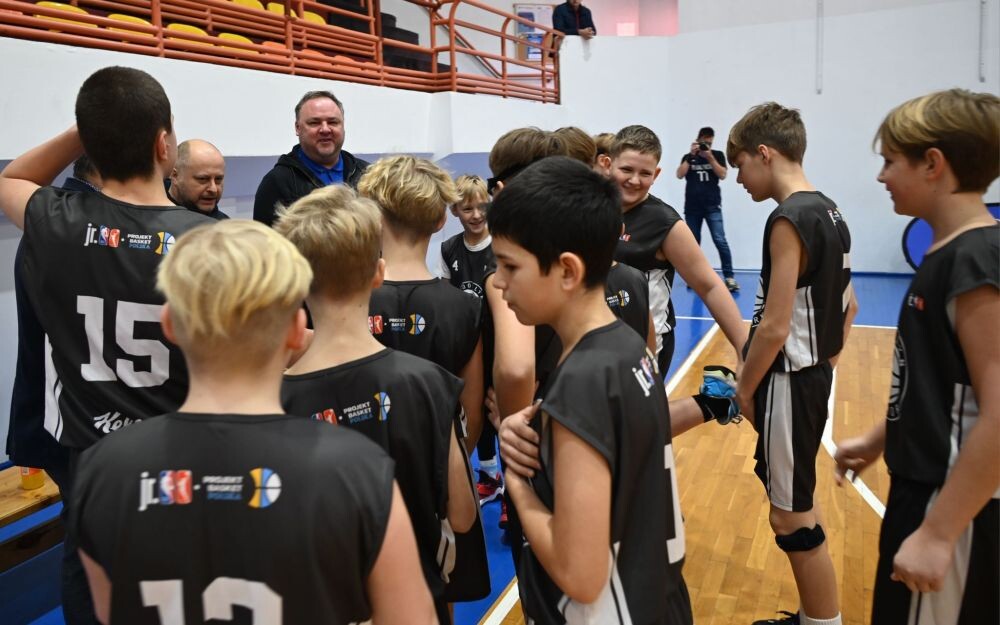 Jr. NBA Projekt Basket Polska znów w Rudzie Śląskiej/fot. FB Michał Pierończyk