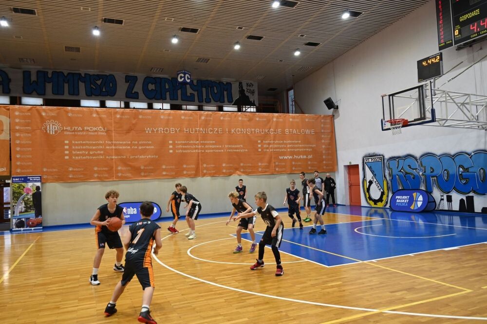 Jr. NBA Projekt Basket Polska znów w Rudzie Śląskiej/fot. FB Michał Pierończyk