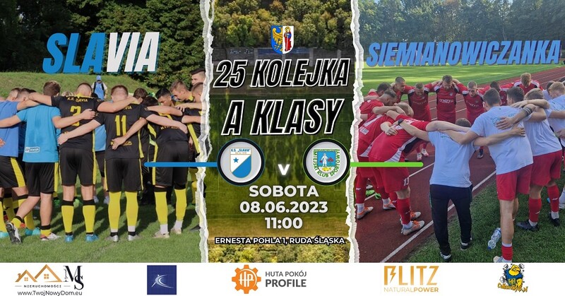 Jutro walka o pozycję lidera! Przed nami mecz Slavia Ruda Śląska vs. MKS Siemianowiczanka
