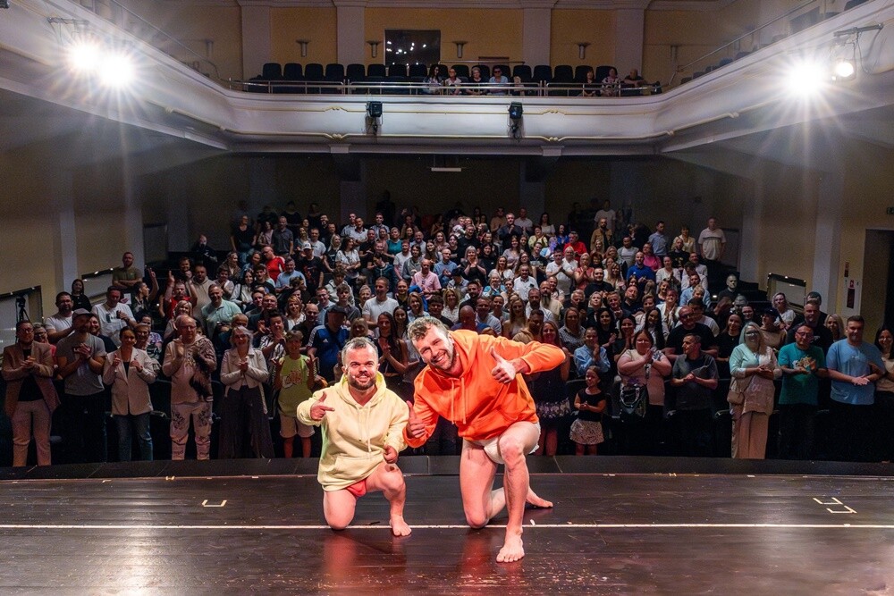 Kabaret Mały z Dużym. /fot. Karolina Bauszek-Żurek / FB Mały z Dużym