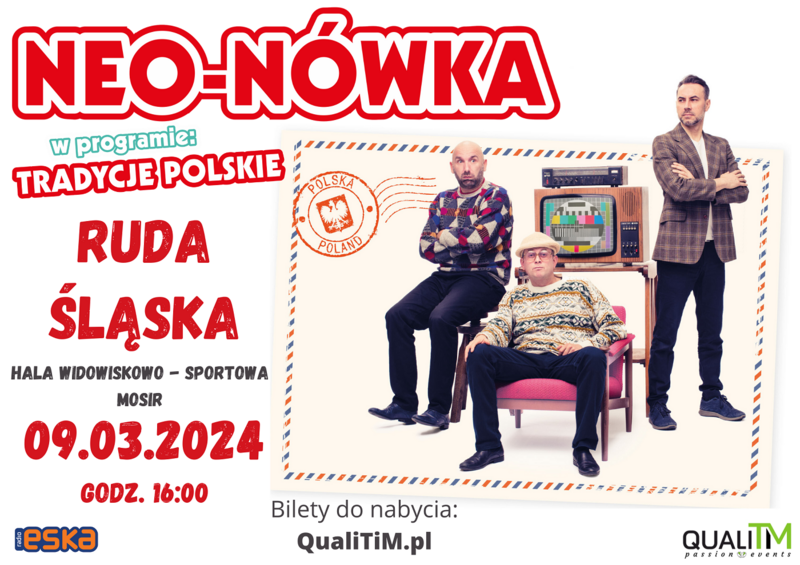 Kabaret Neo-Nówka zawita do Rudy Śląskiej z nowym programem "Tradycje Polskie"
