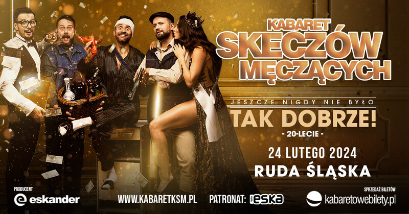 Kabaret Skeczów Męczących z nowym programem w Rudzie Śląskiej!