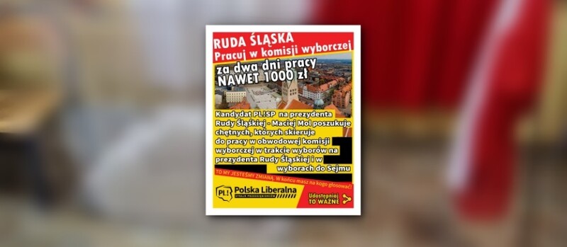 Kandydat na prezydenta już szuka pracowników do komisji wyborczej. Czy to zgodne z prawem?