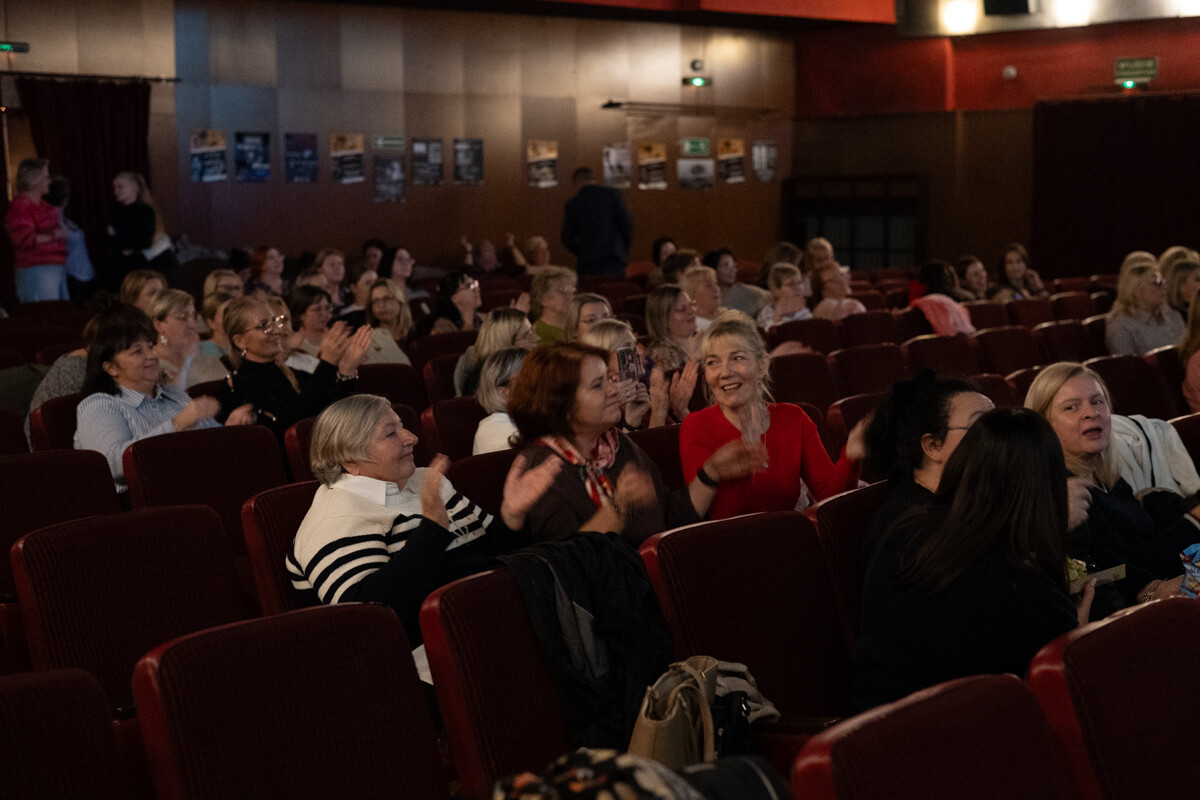 Kino dla Kobiet w Rudzie Śląskiej. / fot. Marek Faber